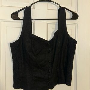 Old Navy Black Crop